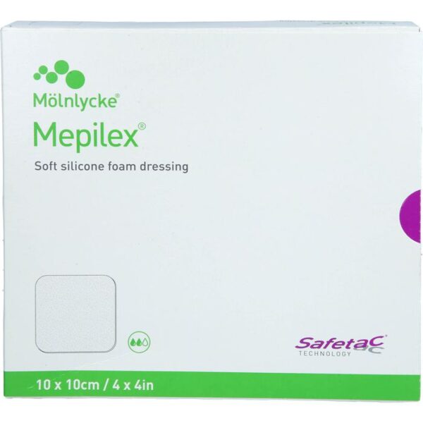 MEPILEX 10x10 cm Schaumverband 5 St.