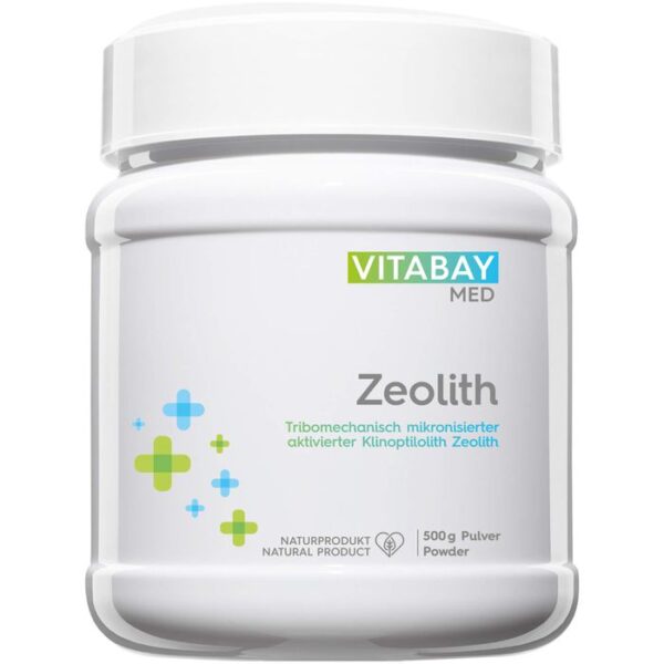 ZEOLITH PULVER 95% Klinoptilolith vegan Pulver 500 g