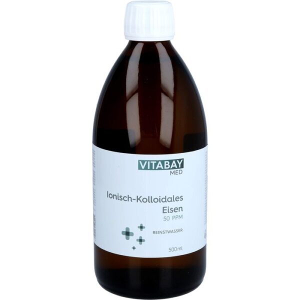 KOLLOIDALES EISEN 50 ppm Reinheitsstufe 99,9% 500 ml