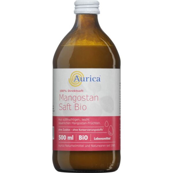 MANGOSTAN Saft Bio 500 ml