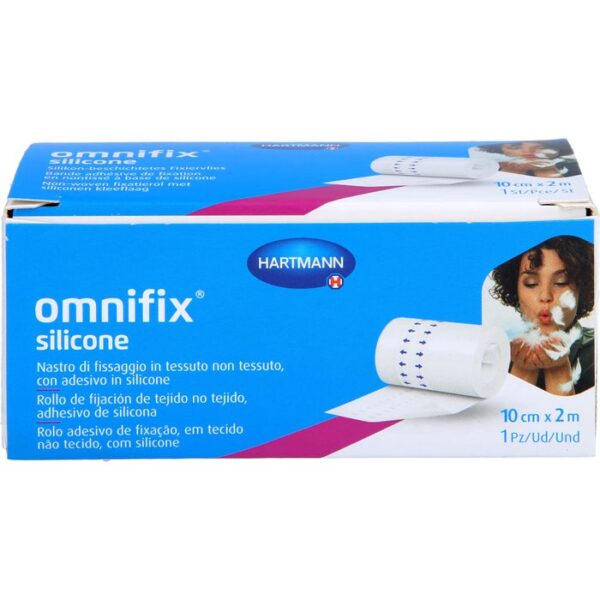 OMNIFIX silicone Fixiervlies 10 cmx2 m 1 St.