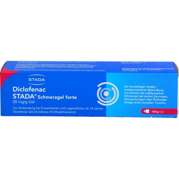 DICLOFENAC STADA Schmerzgel forte 20 mg/g 100 g