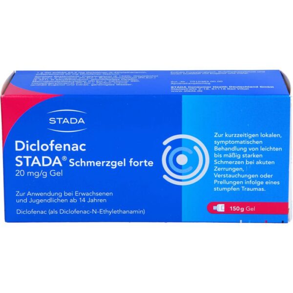 DICLOFENAC STADA Schmerzgel forte 20 mg/g 150 g