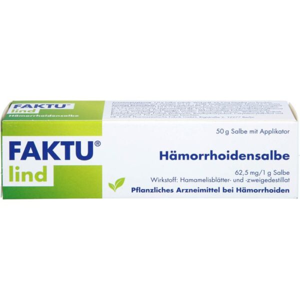 FAKTU lind Hämorrhoidensalbe 50 g