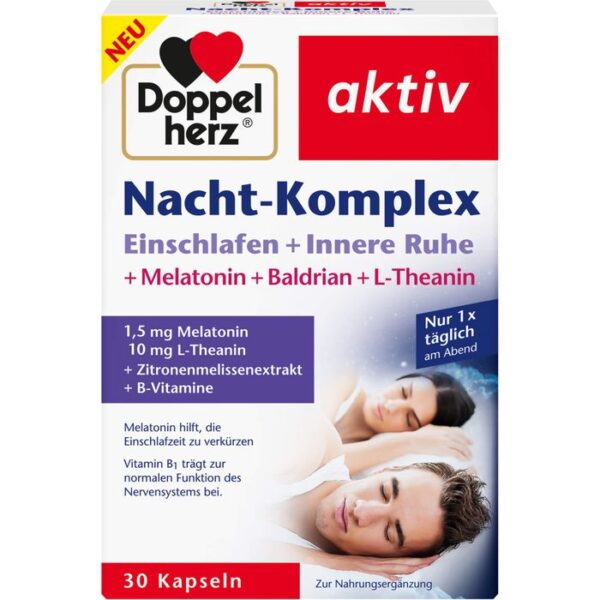 DOPPELHERZ Nacht-Komplex Kapseln 30 St.