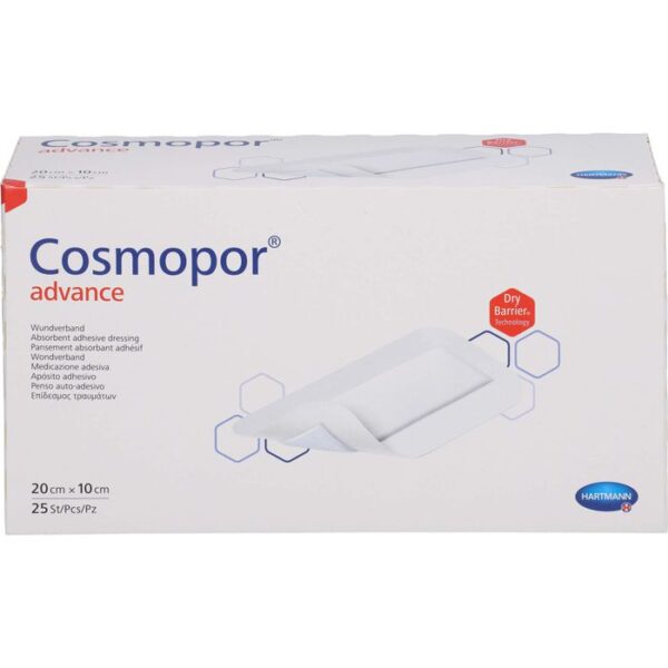 COSMOPOR Advance Wundverband 10x20 cm 25 St.