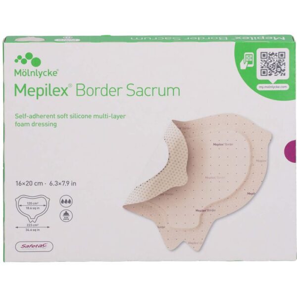 MEPILEX Border Sacrum Schaumverb.16x20 cm steril 5 St.