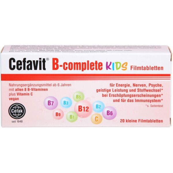 CEFAVIT B-complete KIDS Filmtabletten 20 St.