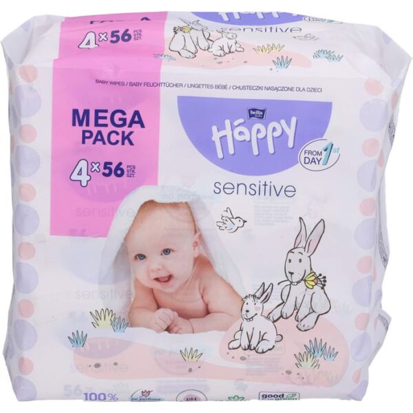 BELLA baby Happy Feuchttücher sensitive 224 St.