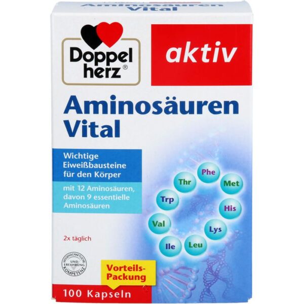 DOPPELHERZ Aminosäuren Vital Kapseln 100 St.