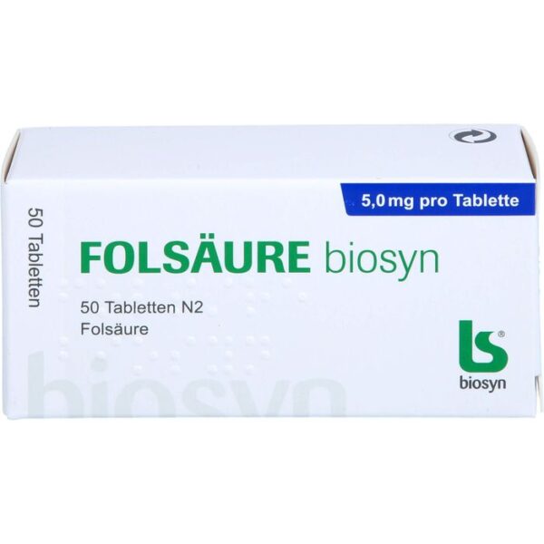 FOLSÄURE BIOSYN Tabletten 50 St.