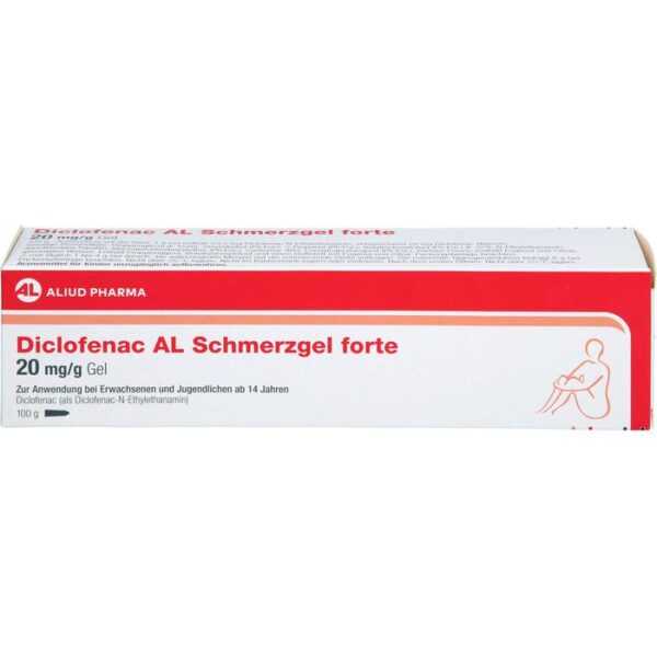 DICLOFENAC AL Schmerzgel forte 20 mg/g 100 g