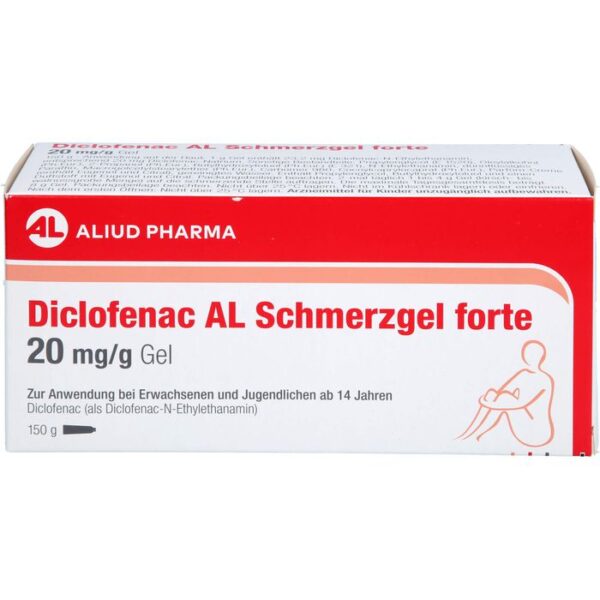 DICLOFENAC AL Schmerzgel forte 20 mg/g 150 g