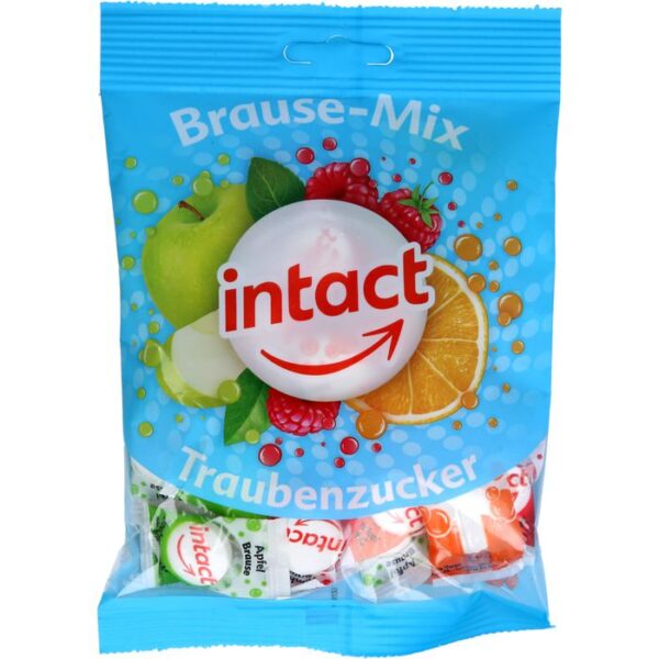 INTACT Traubenzucker Beutel Brause-Mix 75 g