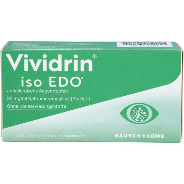 VIVIDRIN iso EDO antiallergische Augentropfen 10 ml