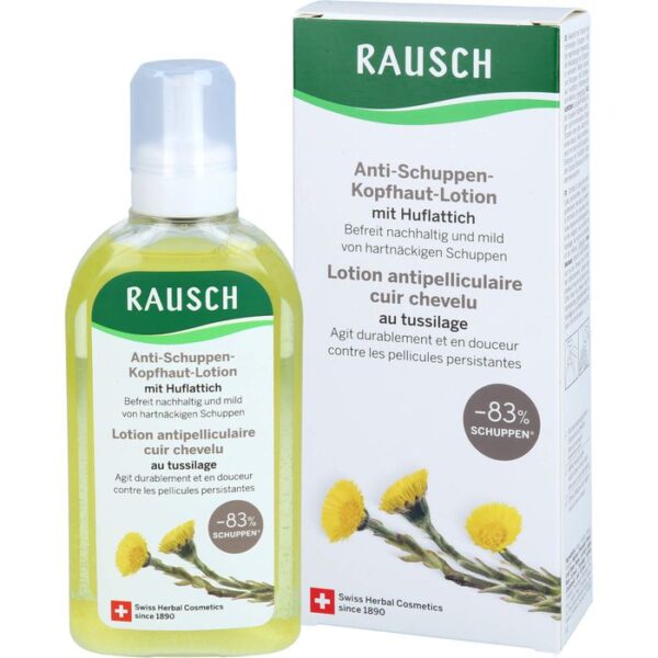 RAUSCH Anti-Schuppen-Kopfhaut-Lotion+Huflattich 200 ml