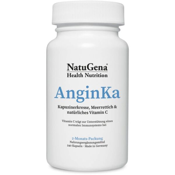 ANGINKA Kapuzinerkresse+hochdosier.Vitamin C Kaps. 240 St.