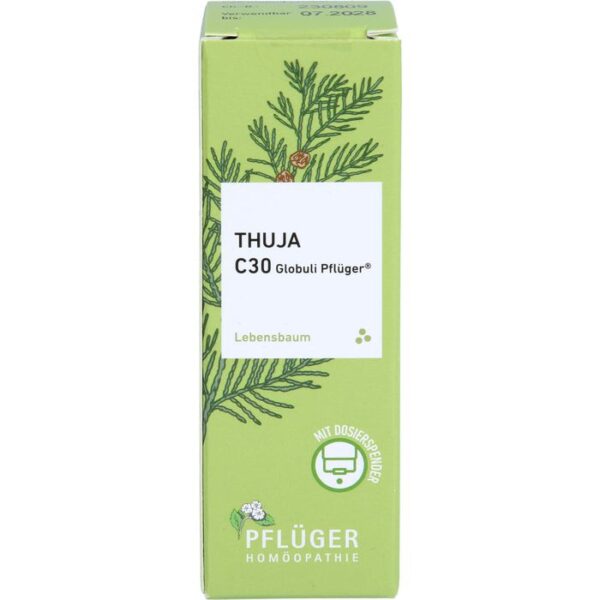 THUJA C 30 Globuli Pflüger Dosierspender 10 g