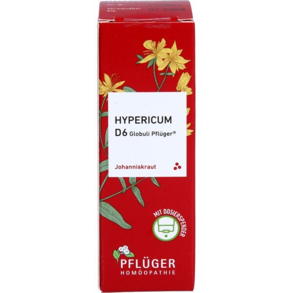 HYPERICUM D 6 Globuli Pflüger Dosierspender 10 g