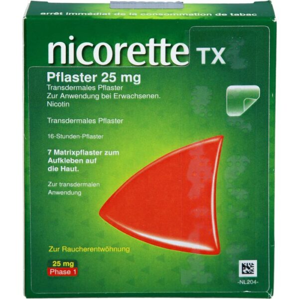 NICORETTE TX Pflaster 25 mg 7 St.