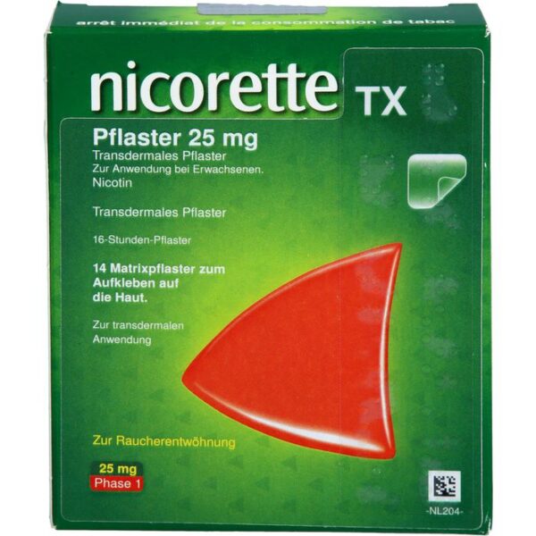 NICORETTE TX Pflaster 25 mg 14 St.