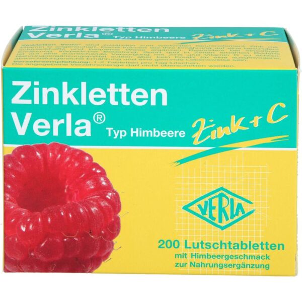 ZINKLETTEN Verla Himbeere Lutschtabletten 200 St.