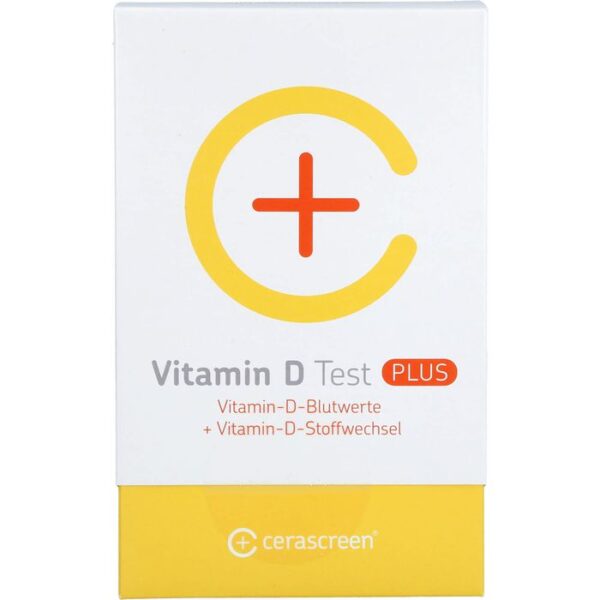 CERASCREEN Vitamin D Plus Blutwerte+Stoffwech.Test 1 St.