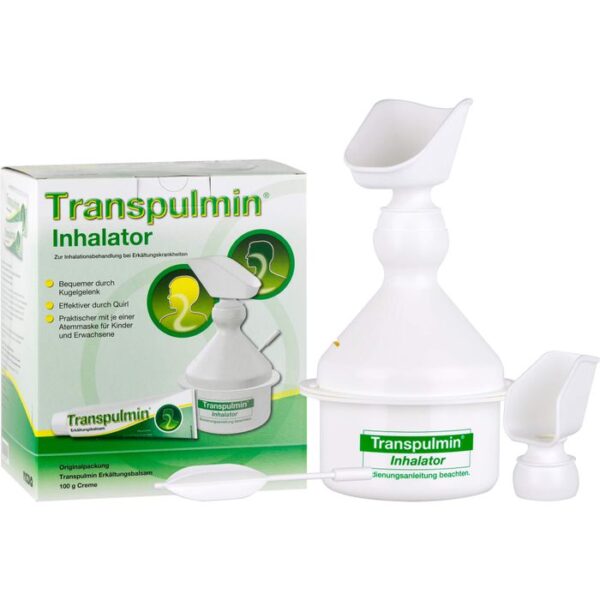 TRANSPULMIN Erkältungsbalsam + Inhalator 100 g