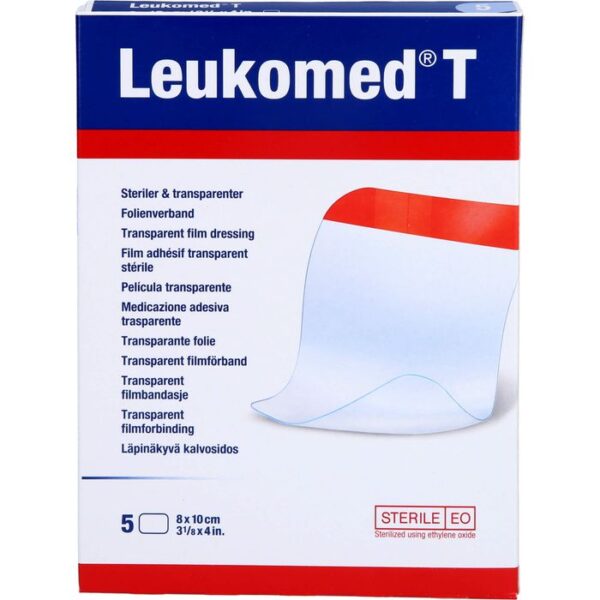 LEUKOMED transp.sterile Pflaster 8x10 cm 5 St.