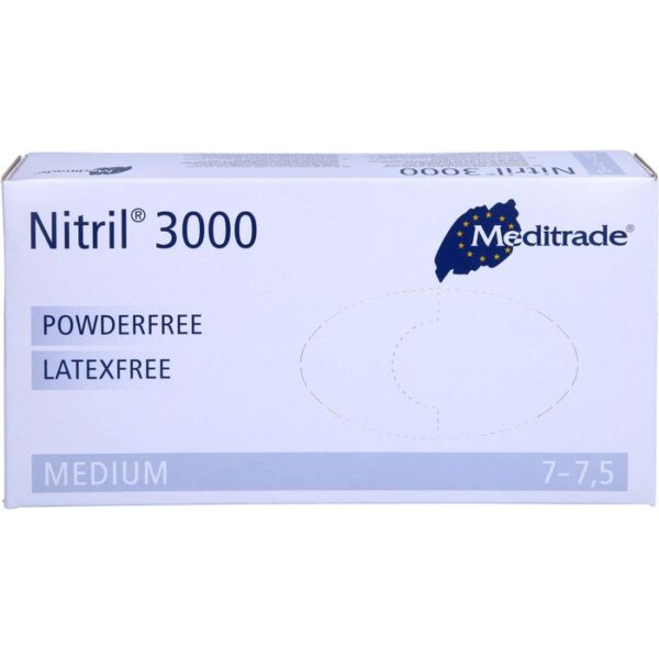 NITRIL Unters.Handschuhe puderfrei mittel 100 St.