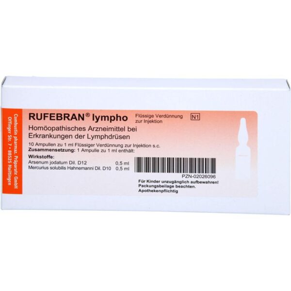 RUFEBRAN lympho Ampullen 10 St.