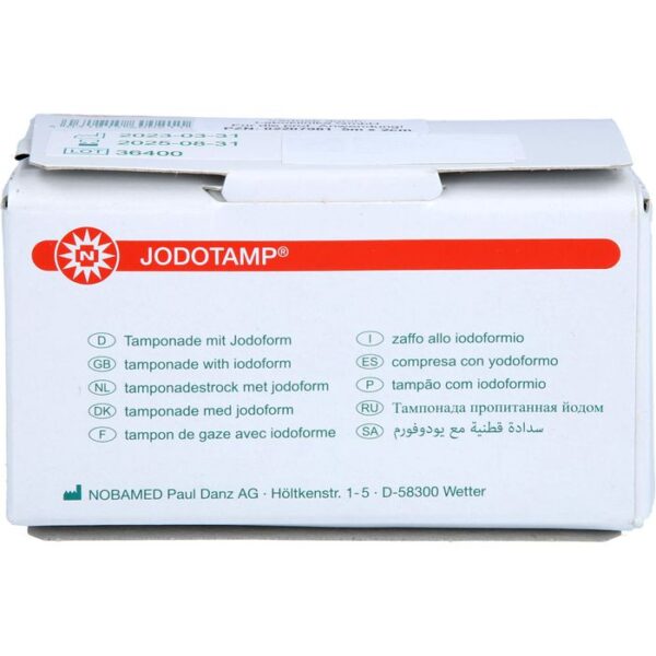 JODOTAMP Tamponadestreifen 2 cmx5 m einz.verp. 1 St.