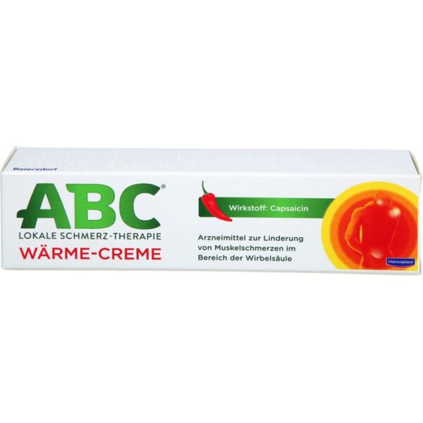 ABC Wärme-Creme Capsicum Hansaplast med 50 g