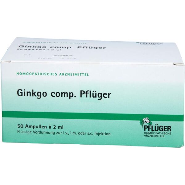 GINKGO COMP.Pflüger Ampullen 50 St.