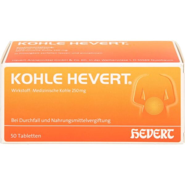 KOHLE Hevert Tabletten 50 St.