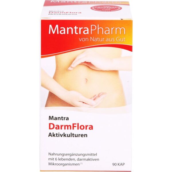 MANTRA Darmflora Aktivkulturen Kapseln 90 St.