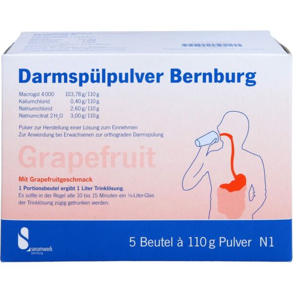 DARMSPÜLPULVER Bernburg 110 g 550 g