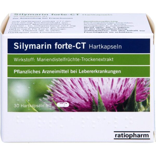 SILYMARIN forte-CT Hartkapseln 30 St.