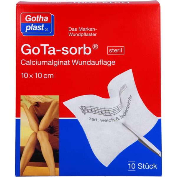 GOTA SORB steril 10x10 cm 10 St.