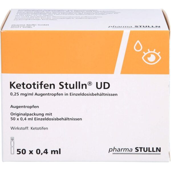 KETOTIFEN Stulln UD Augentropfen Einzeldosispip. 20 ml