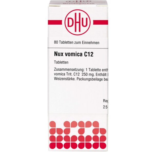 NUX VOMICA C 12 Tabletten 80 St.