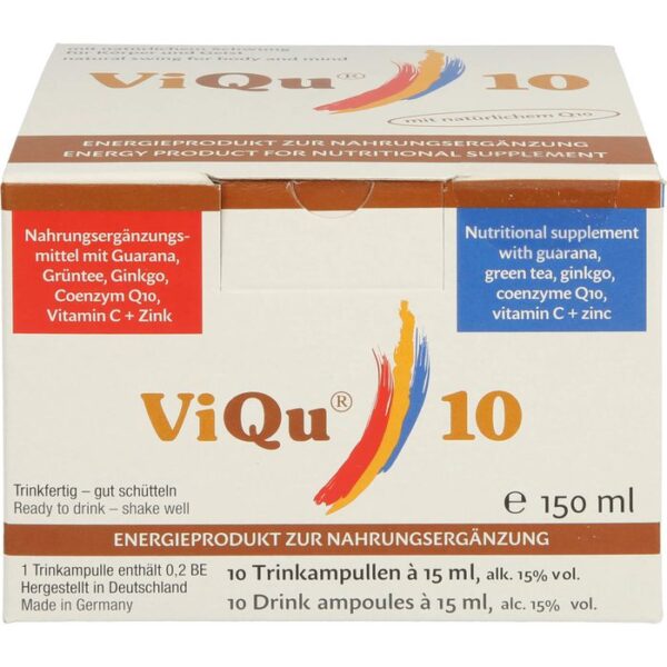 VIQU 10 Ampullen 150 ml