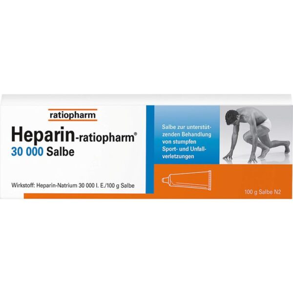 HEPARIN-RATIOPHARM 30.000 Salbe 100 g