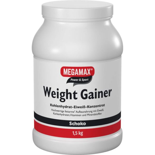 WEIGHT GAINER Megamax Schoko Pulver 1500 g