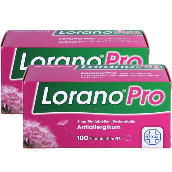 [SPAR-SET] 2 x LORANOPRO 5 mg Filmtabletten