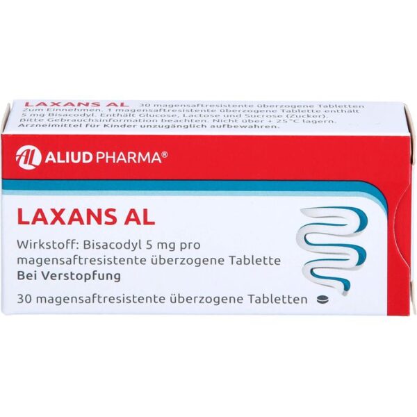 LAXANS AL magensaftresistente überzogene Tabletten 30 St.