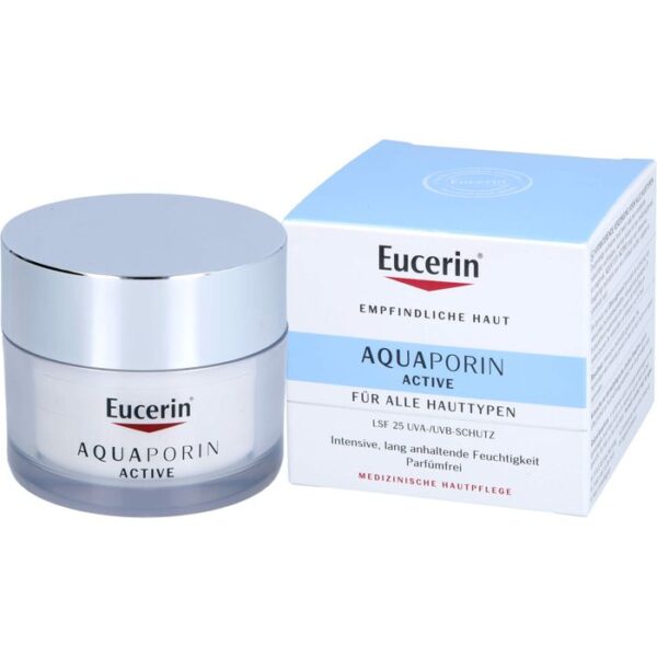 EUCERIN AQUAporin Active Creme LSF 25 50 ml