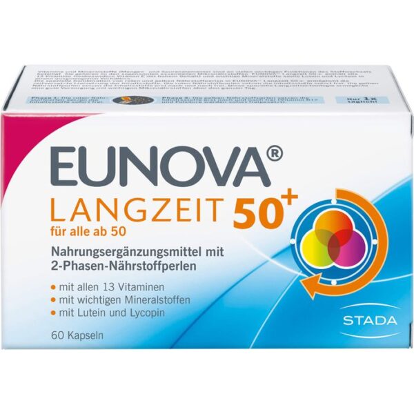 EUNOVA Langzeit 50+ Kapseln 60 St.