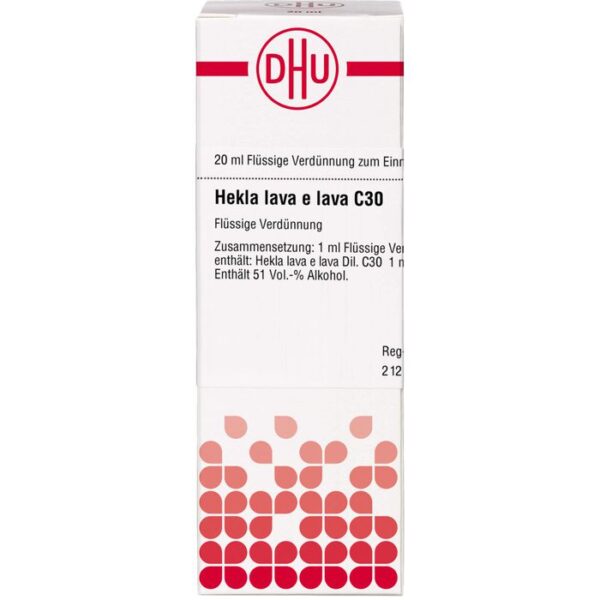 HEKLA lava e lava C 30 Dilution 20 ml