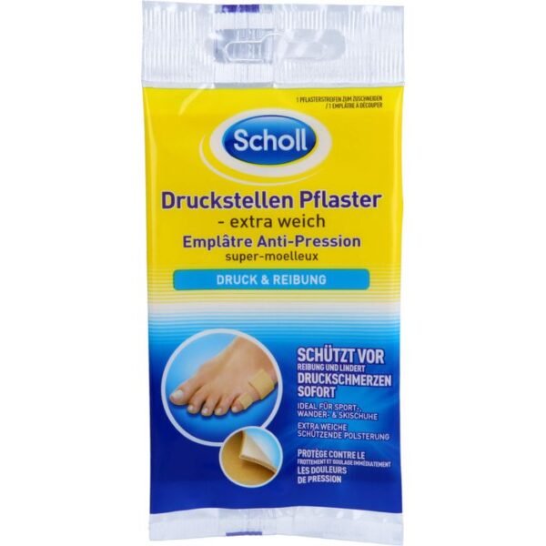 SCHOLL Druckstellen Pflaster extra weich 1 St.